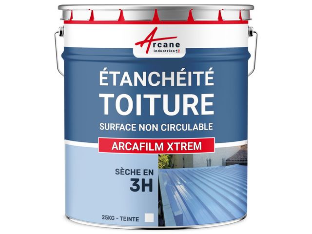 Résine étanchéité toiture - application toute saison : ARCAFILM XTREM