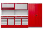 Mobilier d'atelier 3,3m avec armoire MW Tools PRACO295K