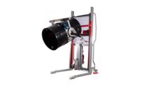 Gerbeur Lev600 ATEX à levée manuelle avec retourneur de fûts | MANUVIT