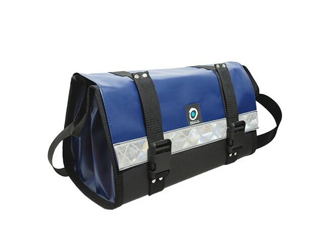 Sacoche à outils semi rigide avec rabat marine 45cm