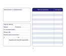 Carnet de bord pour véhicules de service - Ref 31