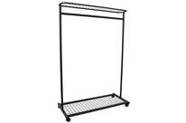 Manutan Expert - Penderie mobile Smart L110 H162 P51cm Noir - Charge 45kg - Robuste et Pratique