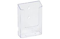 Manutan Expert - Présentoir A5 Portrait Acrylique Transparent - 1 Case - 10 Ans Garantie