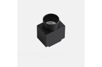 Spot LED Fixe 5W Noir pour Rail Magnétique Extra Plat MM30 - Blanc Neutre 4000K - 5500K