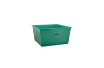 Bac PFV vert 3 300 litres - Résistant aux huiles, fioul, gasoil, produits chimiques - CEMO