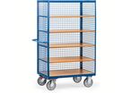 Chariot fermé avec treillis métallique | Modèle 3392