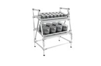 28A-1 Etagère présentoir 2 niveaux