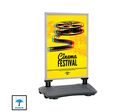 Panneau Cadro-Clic 4 Ressorts B2 70x50 + Base Lestable GRIS
