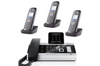 Standards sur lignes Numériques : Pack Gigaset DX800A + 3 Gigaset E49H