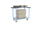 Servante 2 plateaux bois gris - 250 kg