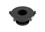Support Spot Aluminium GU10 LED Rond Orientable ø83 mm - Noir