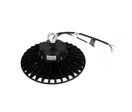 Cloche LED industrielle UFO 200W 175lm/W 120° IP65 CRI80 Noir DALI-2 - Blanc Neutre 4000K -