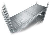 Tablette de rayonnage métallique Galvastar L.1800 x P.500 mm charge 140 kg