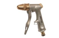 Ribimex - Pistolet d&amp;#039;arrosage Métal &amp;amp; Laiton - Gâchette Marche/Arrêt - Garantie 3 Ans - Terminal Arrosage