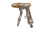Ribimex - Pistolet d'arrosage Métal & Laiton - Gâchette Marche/Arrêt - Garantie 3 Ans - Terminal Arrosage