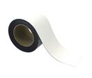 Manutan Expert - Bande Magnétique Blanche Effaçable - 10m x 80mm - PVC Souple - Signalétique Entrepôt