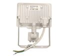 Projecteur LED Extérieur 30W IP65 BLANC avec Détecteur de Mouvement Crépusculaire - Blanc