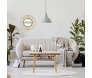 Miroir Rond en Bambou 70cm