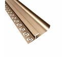 Profilé Aluminium Doré 2m pour Ruban LED