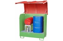 Box de rétention acier - 2 fûts type GD