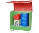 Box de rétention acier - 2 fûts type GD