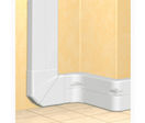 Goulotte 50x220 DLP monobloc - 3 couv 65 mm - L. 2 m - blanc  Legrand 