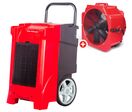 Pack déshumidificateur PRO 90L/Jour BDP90 + Ventilateur sécheur ø500mm MV500PPL MW Tools BDP90SETB