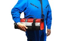 Sacoche à outils avec rabat rouge 45cm