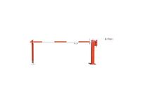 Barrière levante à contrepoids avec lisse rectangulaire WES41