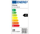 Ampoule LED E27 28W à Filament T46 4000lm Haute luminosité - Blanc Chaud 2300K - 3500K