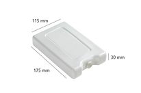 Gel eutectique rigide 600 PCM0 – Accumulateur de froid pour transport de produits frais 2°C-8°C