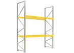 Rack palette 2 niveaux 2150 kg L.1800xP.1100xH.3000 mm