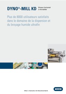 Broyeur à billes DYNO-MILL KD 