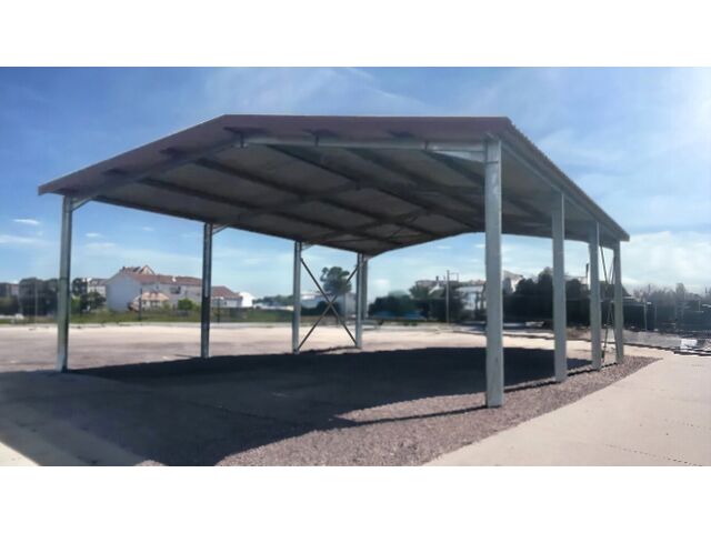 Bâtiment en kit 500 m² hauteur 6 m - 20,6 x 24 x 6 m