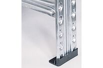 Pied plastique pour échelle de rayonnages Galvastar et Galv archives
