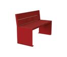 Banc bois et acier KUB.