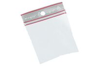 Minigrip - Sachet Zip Plastique Transparent 180x250mm - 100 µm - Usage Alimentaire
