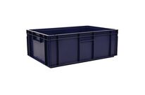 Manutan Expert - Bac gerbable norme Europe 39L bleu - 600x400x220mm - Polypropylène - Usage alimentaire
