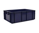 Manutan Expert - Bac gerbable norme Europe 39L bleu - 600x400x220mm - Polypropylène - Usage alimentaire