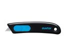Martor - Couteau de sécurité Secunorm Smartcut - Lame rétractable 12mm - Noir - Plastique - Coupe facile et sûre