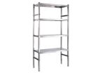 Rayonnage inox tôlé L.900 x P.400 STORINOX