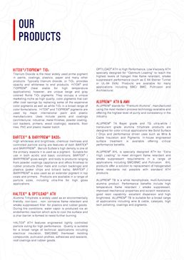 Brochure TOR MINERALS