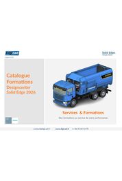 Catalogue Catalogue de formations Solid Edge 2026