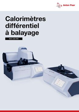 Calorimètres différentiel à balayage | Série Julia DSC