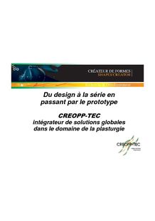 RECHERCHE ET DEVELLOPEMENT CREATEUR DE FORMES