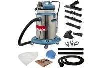 Aspirateur Industriel Makita 445X 1350W Cuve Inox