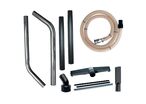 Ensemble de flexible et suceurs, antistatique diam. 38 mm / 3 m pour aspirateurs industriels Cleancraft 7013606