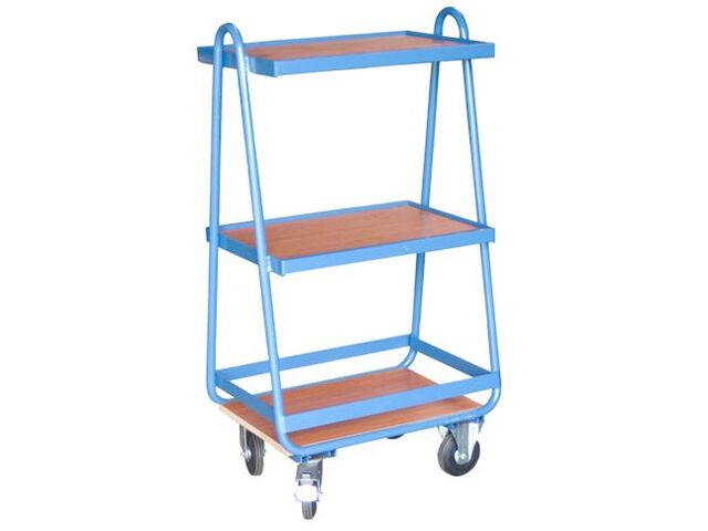 Servantes à 3 plateaux bois fixes ou inclinables, 200 kg