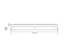 Pack de 10 - Réglette LED 150cm 50W IP40 - Blanc Froid 6000K - 8000K
