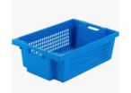 Bac emboitable gerbable à 2 parois et fond ajourés 600x400x200 mm  | BL9702